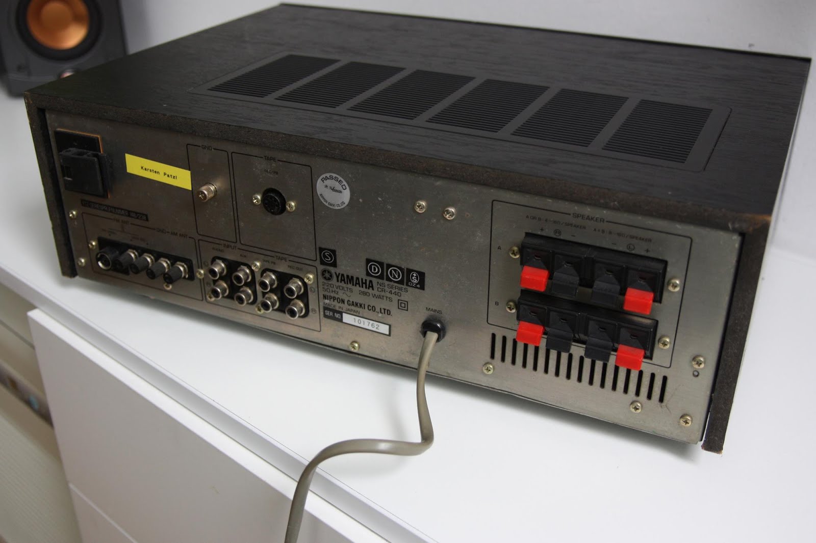 Yamaha CR-440 - Analog Stereo Receiver | AudioBaza