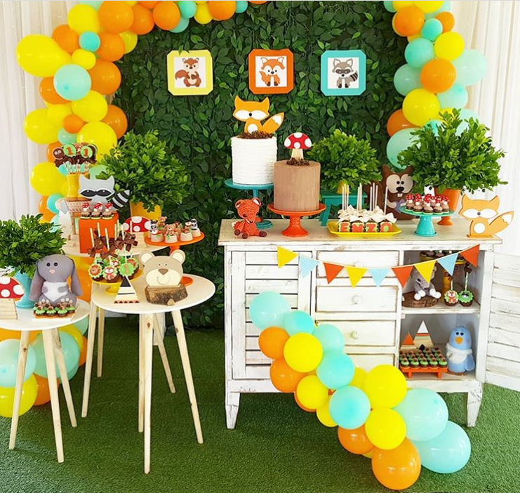 12 Ideas de bosque encantado para tu fiesta de cumpleaños