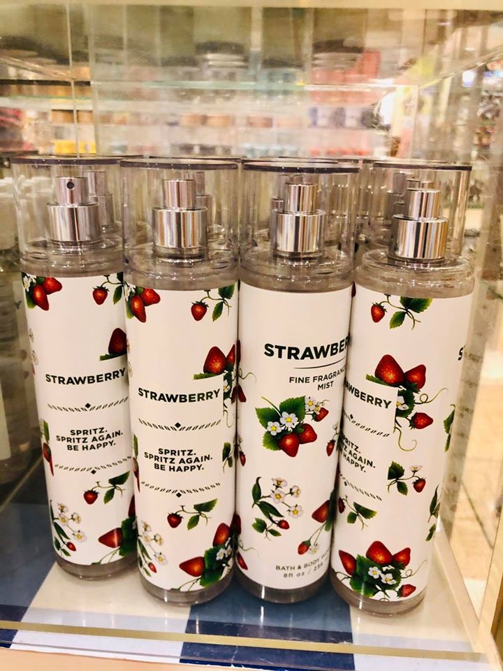 Life Inside the Page Bath & Body Works Happy Little Berries Body