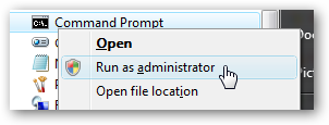 how do i log on as administrator in vista