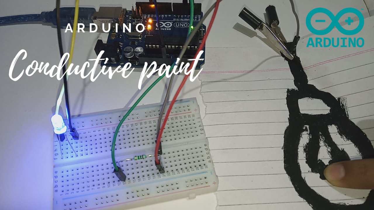 DIY How to make a Conductive paint homemade.