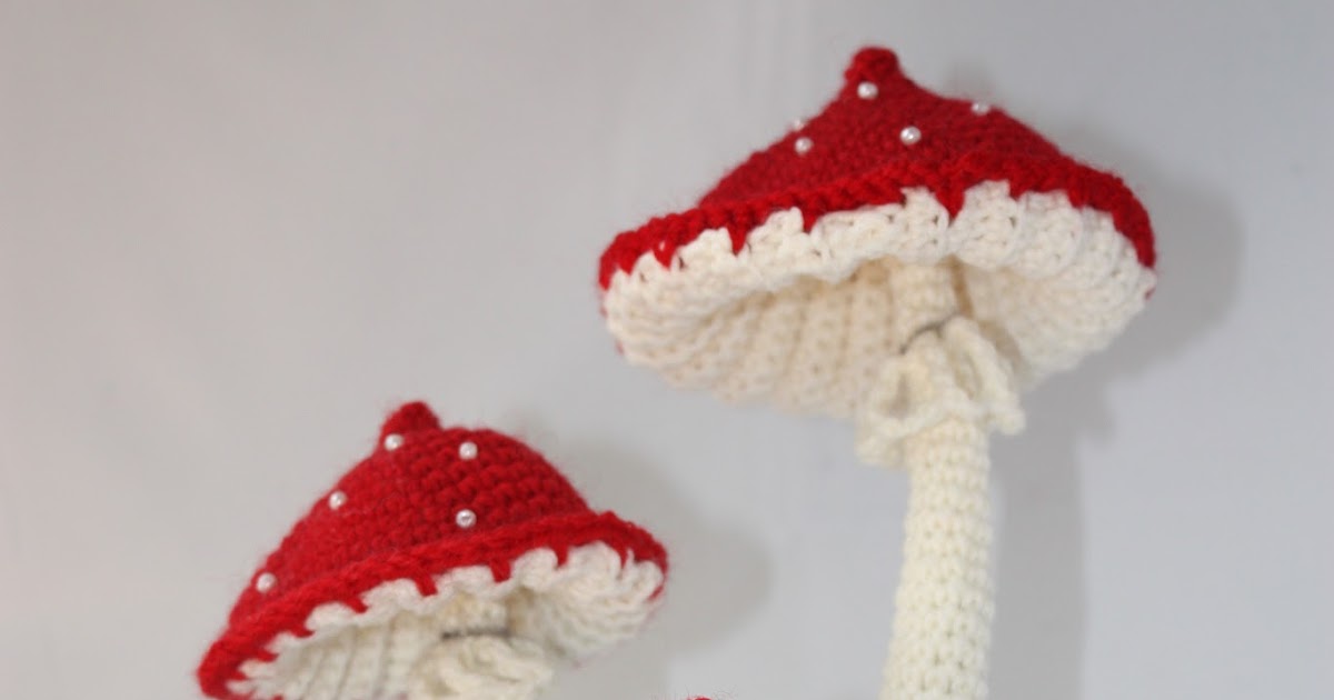 мухомор крючком мастер класс. вязаный мухомор. вязаный гриб мухомор крючком. вязаные мухоморы крючком схемы и описание. мухомор крючком.
