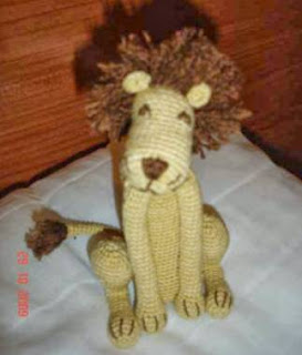 PATRON GRATIS LEON AMIGURUMI 101