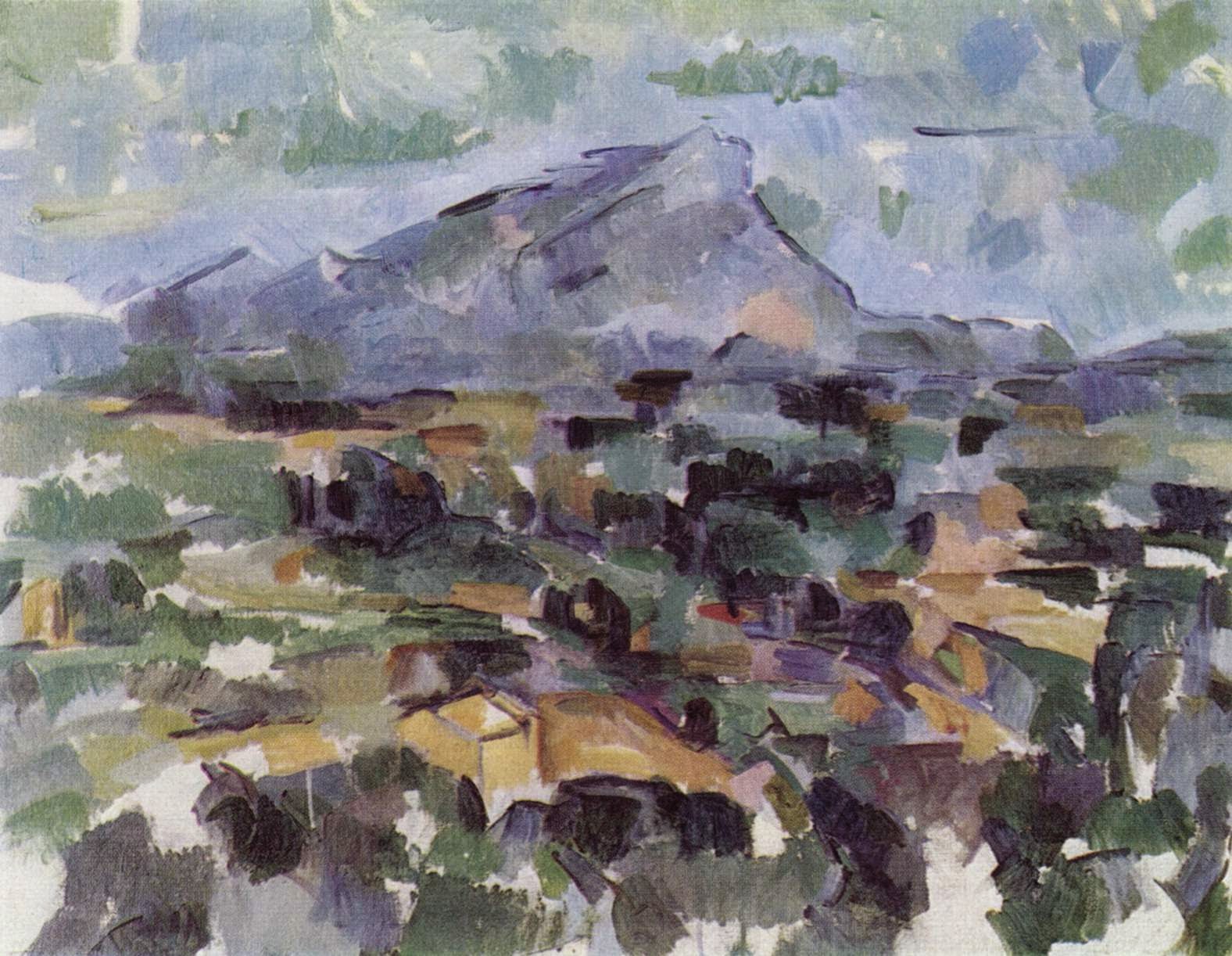 Paul Cezanne, la montagna Sainte-Victoire