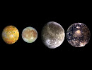 Principales satélites de Júpiter