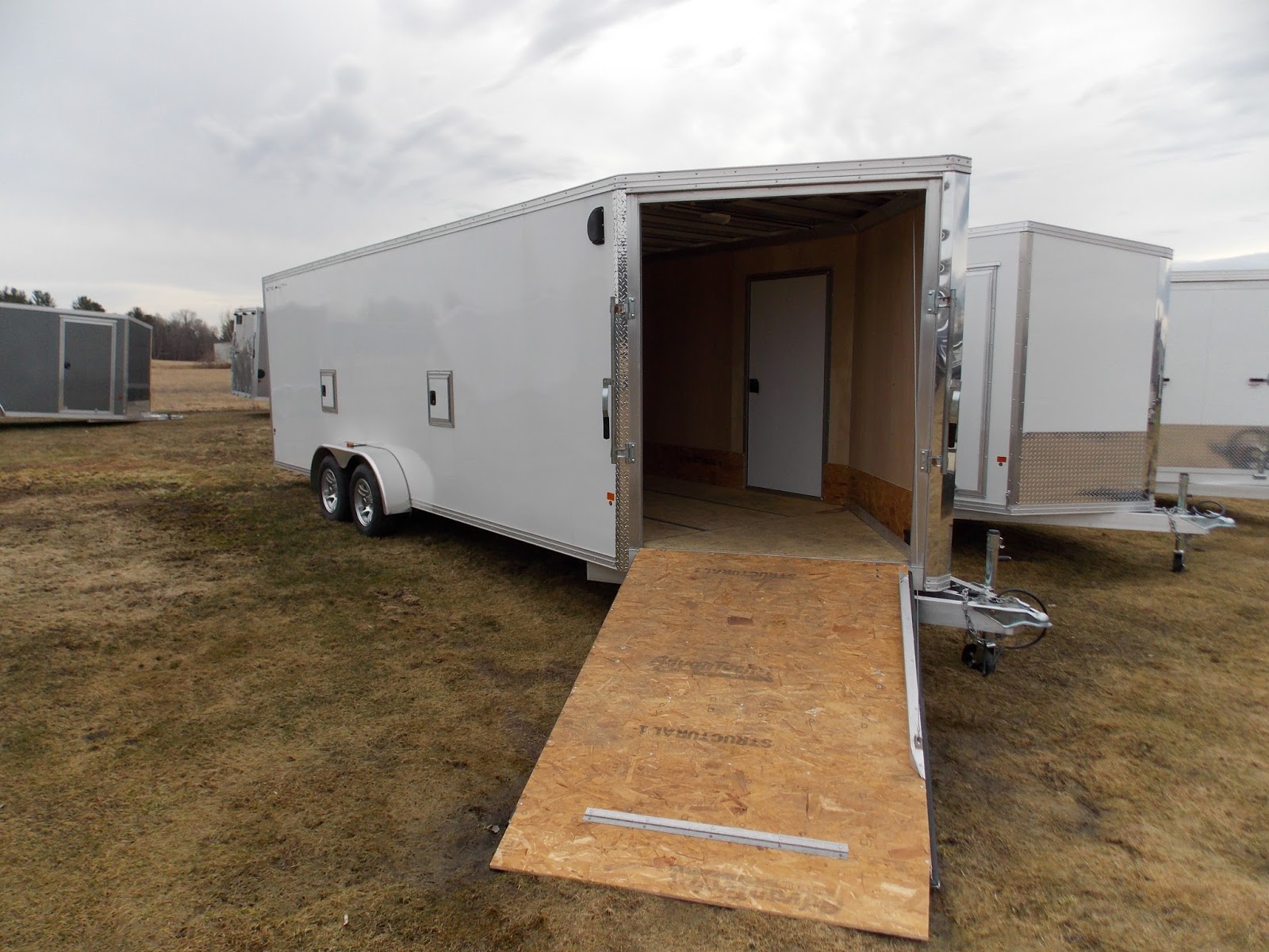 Michaud's Trailers Winslow Maine Stealth 7x22 DriveIn/DriveOut