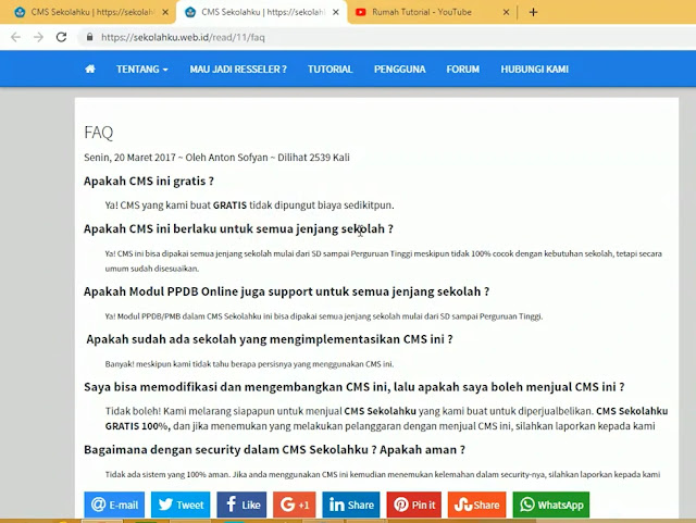 Cara Membuat Website Sekolah Sendiri Gratis Tanpa Koding Cara Membuat Website Sekolah Sendiri Gratis Tanpa Koding