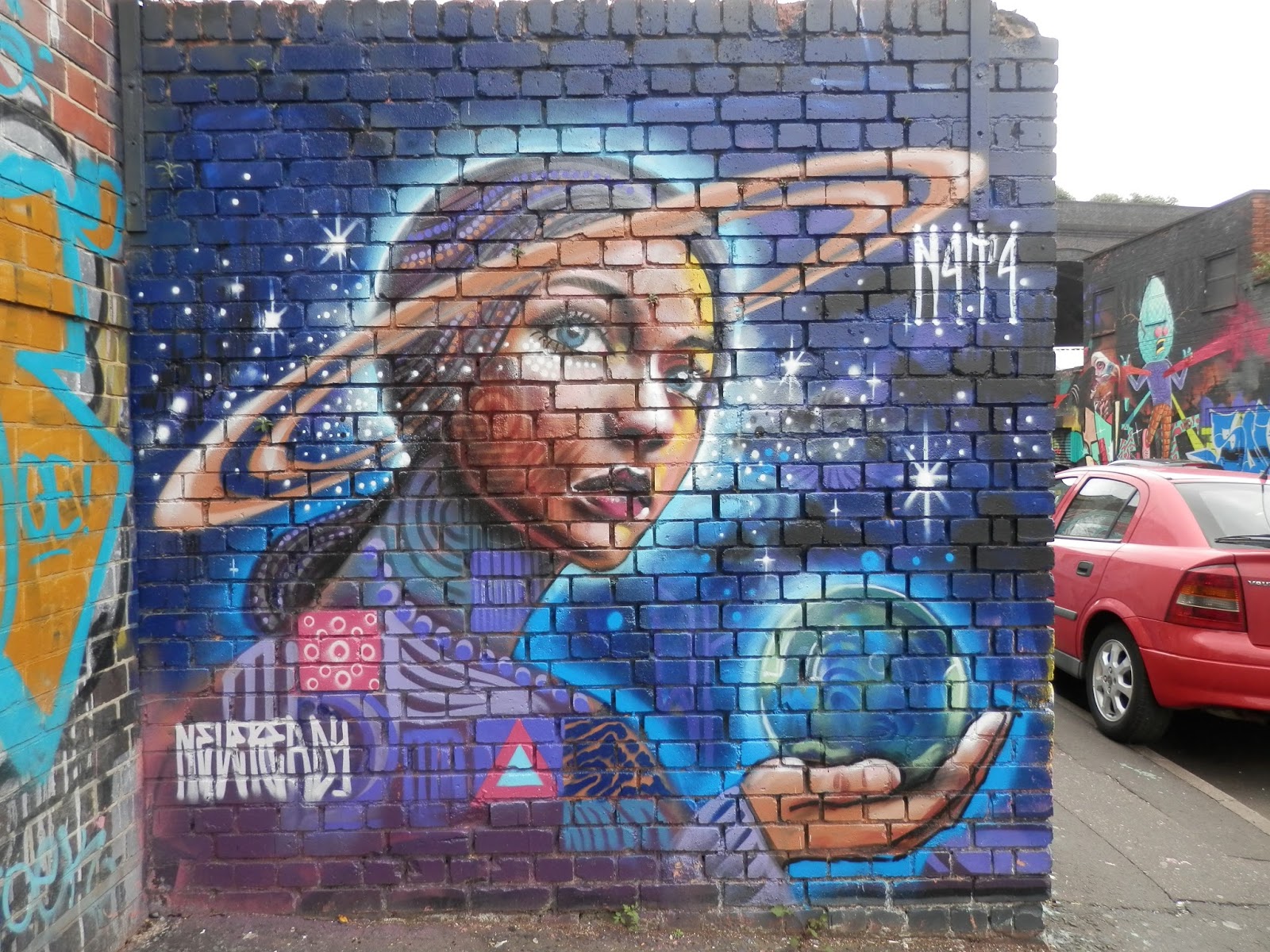 Second Hand Susie Street art, Digbeth.