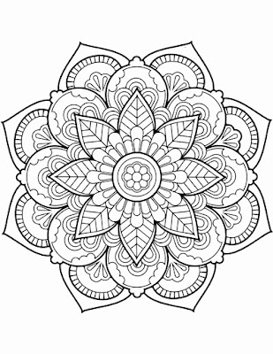 Desenhos de Mandalas para Colorir