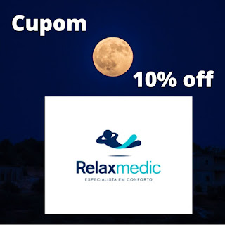 Cupom de Desconto Relaxmedic - 10% de Desconto Relax Medic