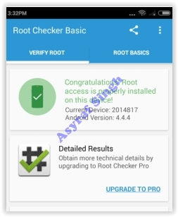 root checker - xiaomi redmi 2