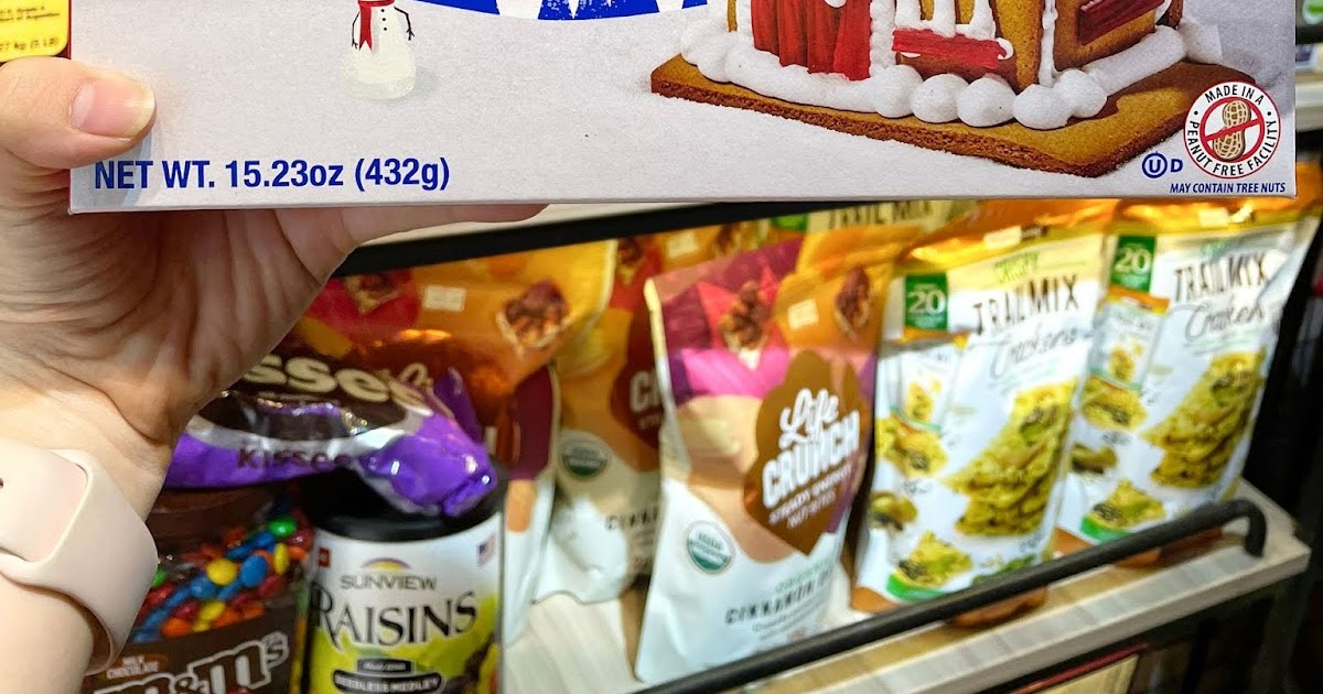 Bánh Cookies Kit Create A Treat Twizzlers Gingerbread House Hàng Mỹ