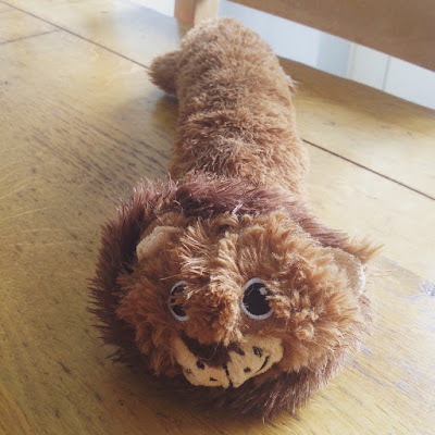dog toy lion