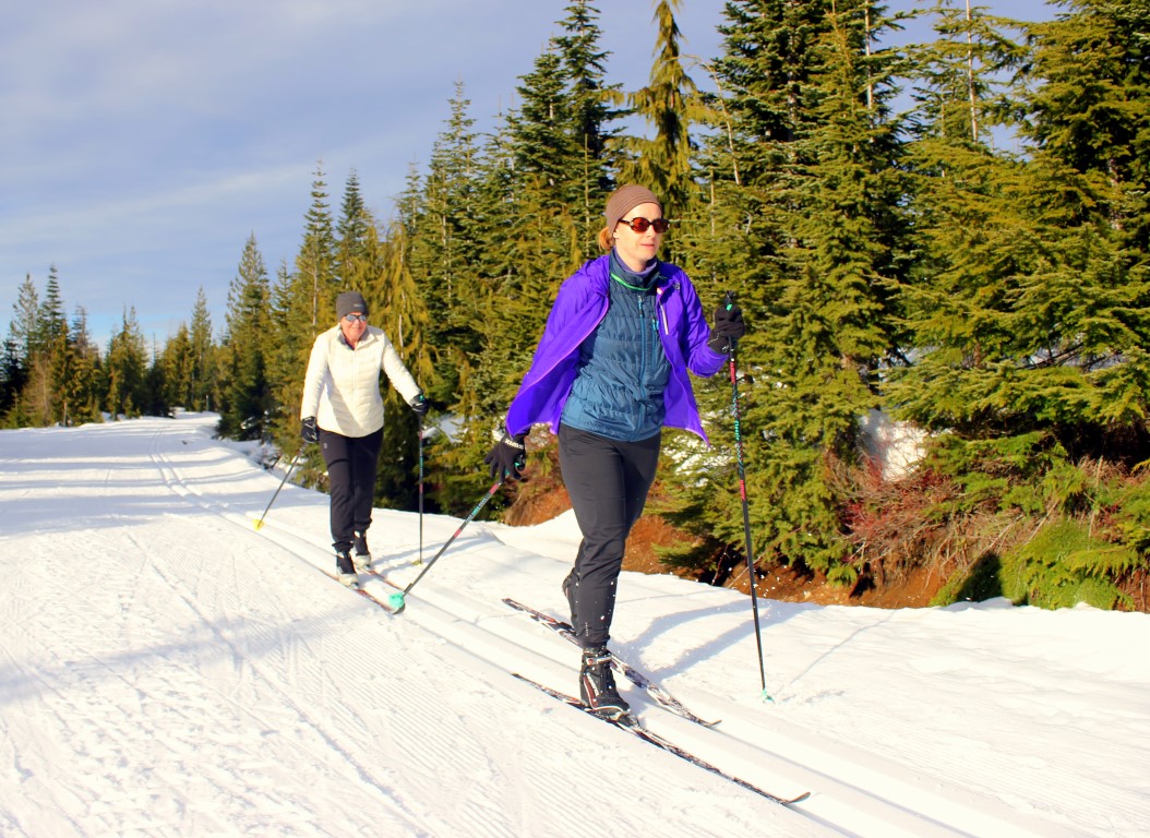 Keith Nicol Adventures Early season cross country skiing at Mt