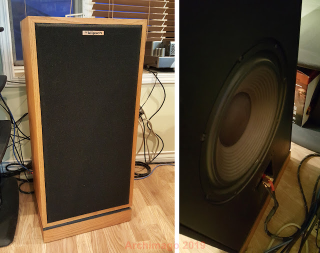 klipsch speaker impedance