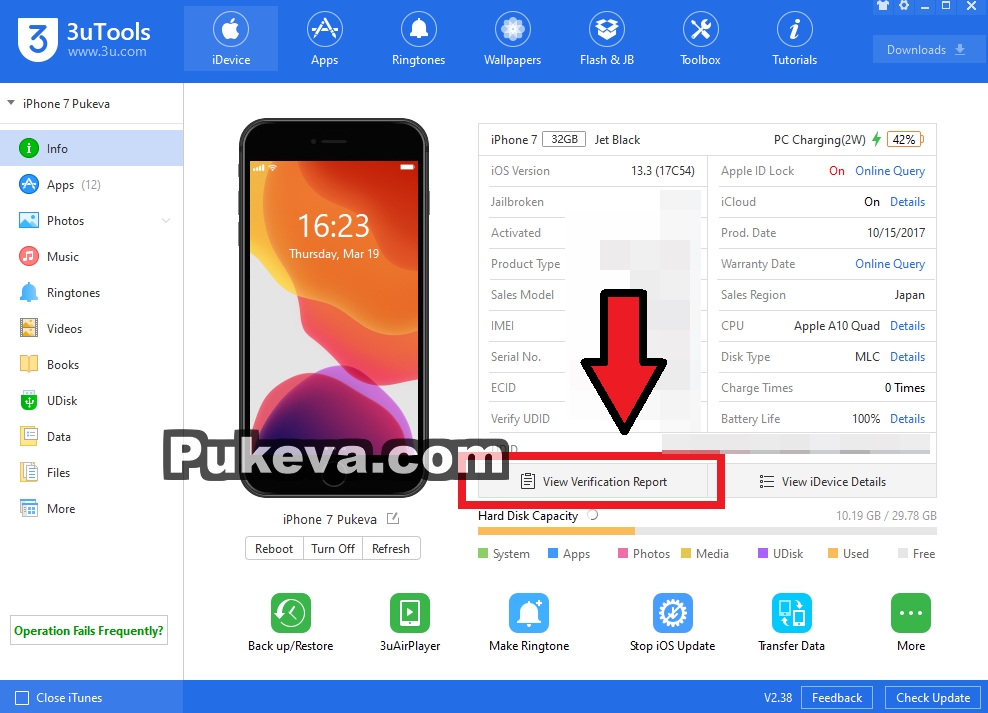 Cara Mengetahui Baterai Iphone Sudah Pernah Diganti Atau Belum Menggunakan 3utools Pukeva