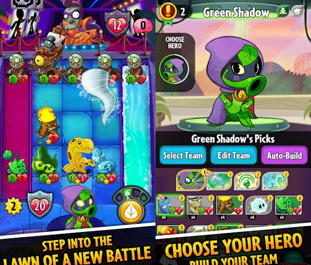 Plants vs Zombies Heroes Mod Apk