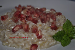 risotto alla melagrana