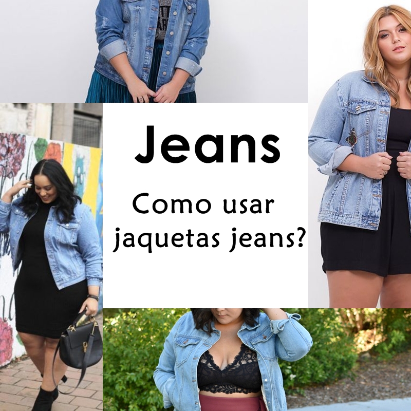 jaqueta jeans oversized plus size