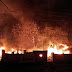 दूरसंचार विभाग के स्टोर में लगी भीषण आग, करोड़ों की क्षति
