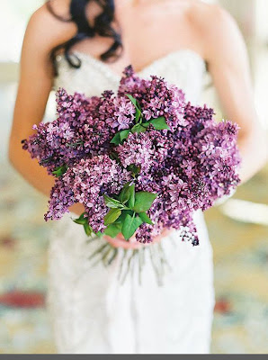 lilacs wedding flowers