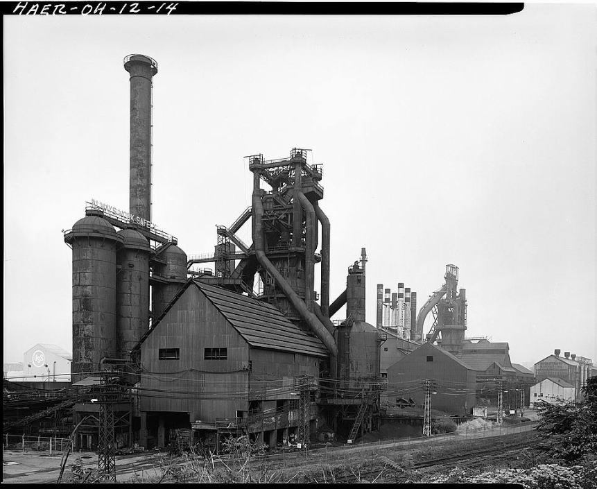 Towns and Nature Cleveland, OH Abandoned/US Steel/Central Furnace