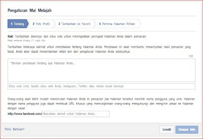Langkah-Langkah Membuat Fanspage Facebook