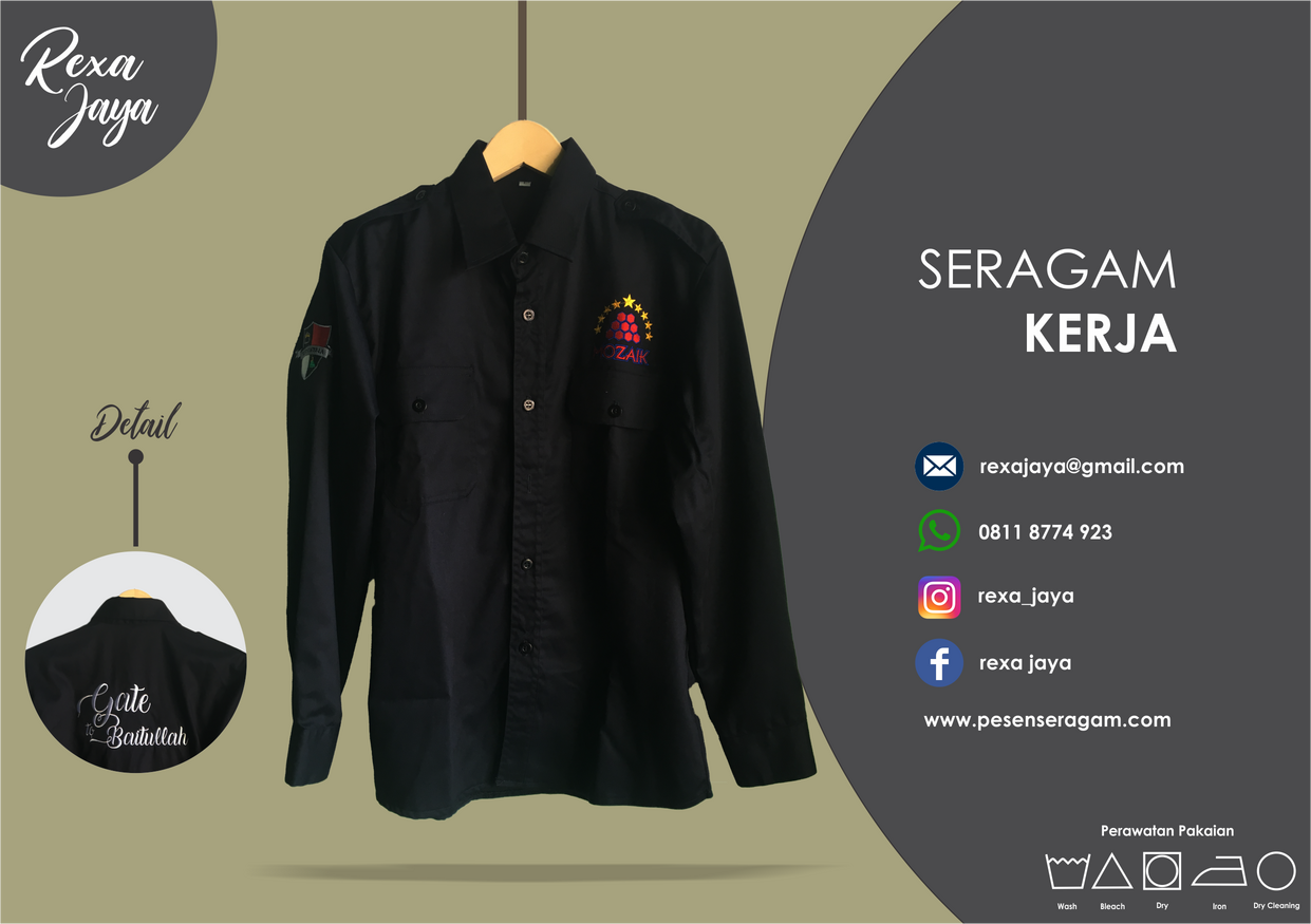Seragam Kerja Mozaik Seragam Kerja Mozaik