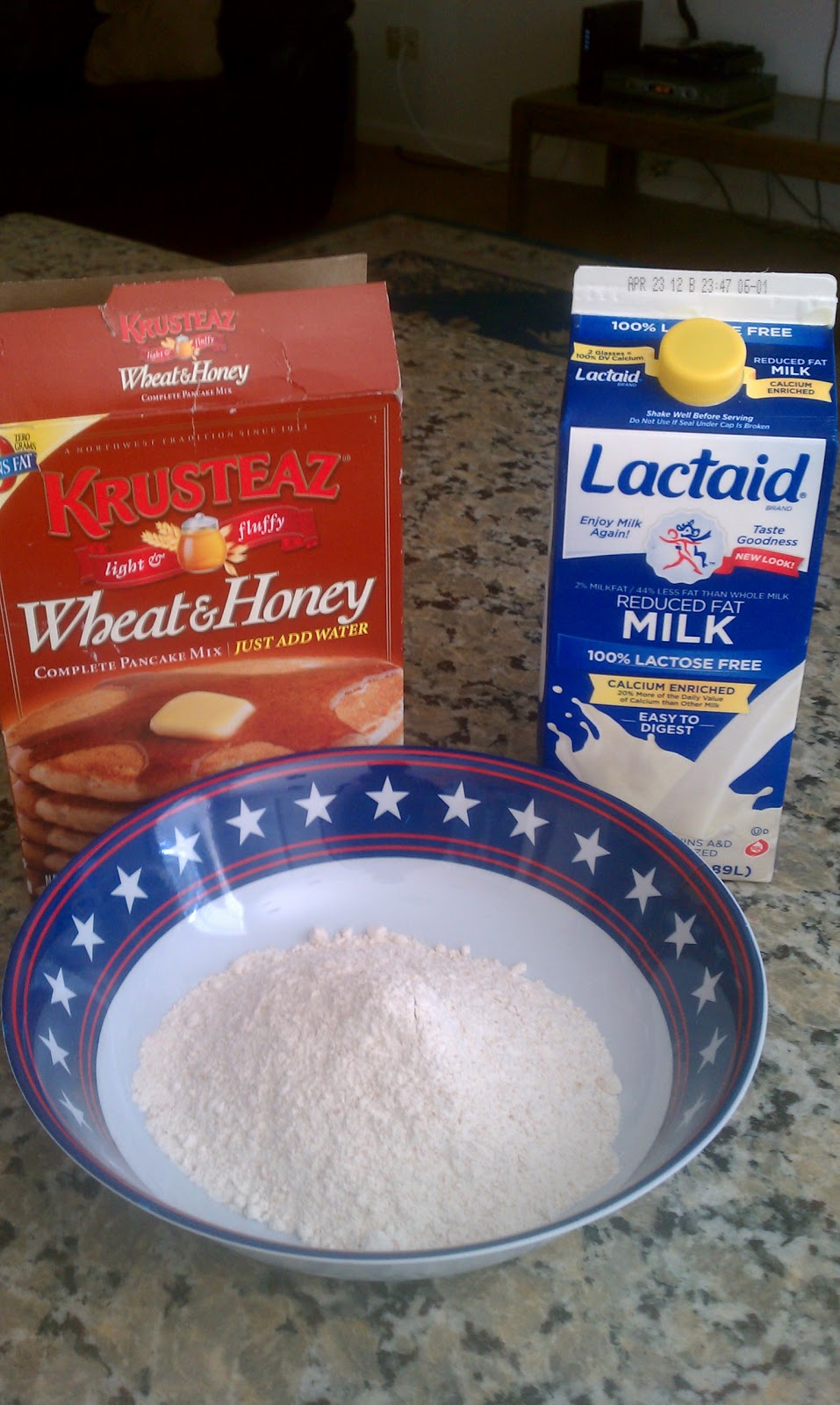 Mami Mormon Pancake Flower Breakfast