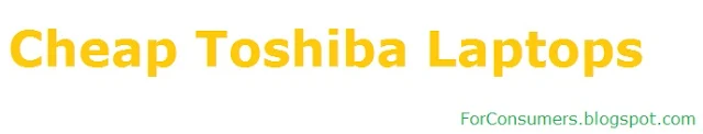 Toshiba laptops