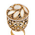 Fancy statement rings