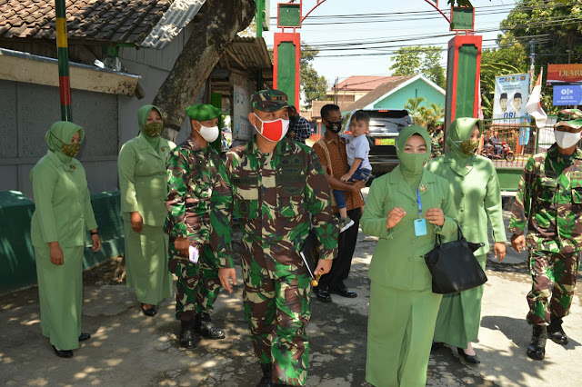 Jalin Silaturahmi Dandim 0723/Klaten Kunjungi Koramil 05/Jatinom