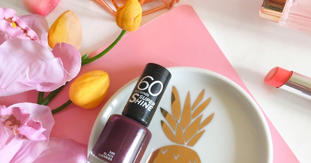 Rimmel Black Cherries Nail Polish Review Food and Other Loves