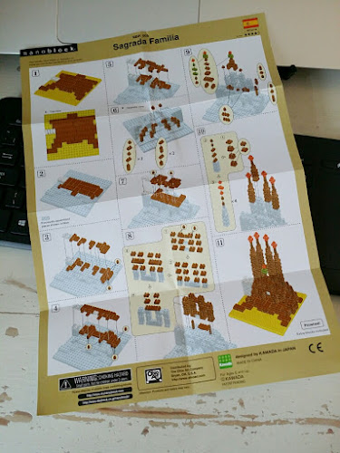 nanoblock sagrada familia