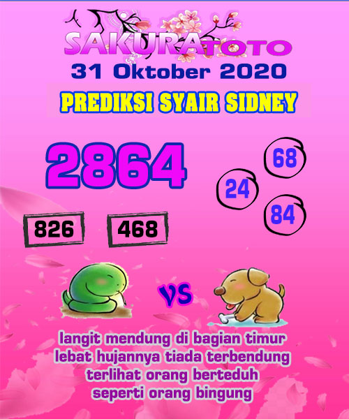 Syair Pandawa Sabtu 31 Oktober 2020