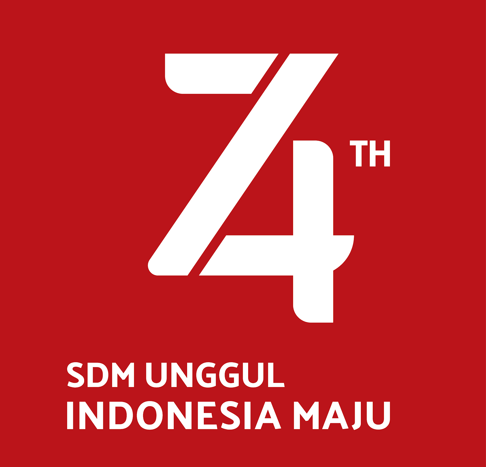 Download Logo Resmi HUT RI ke 74 Pajri Hamsun