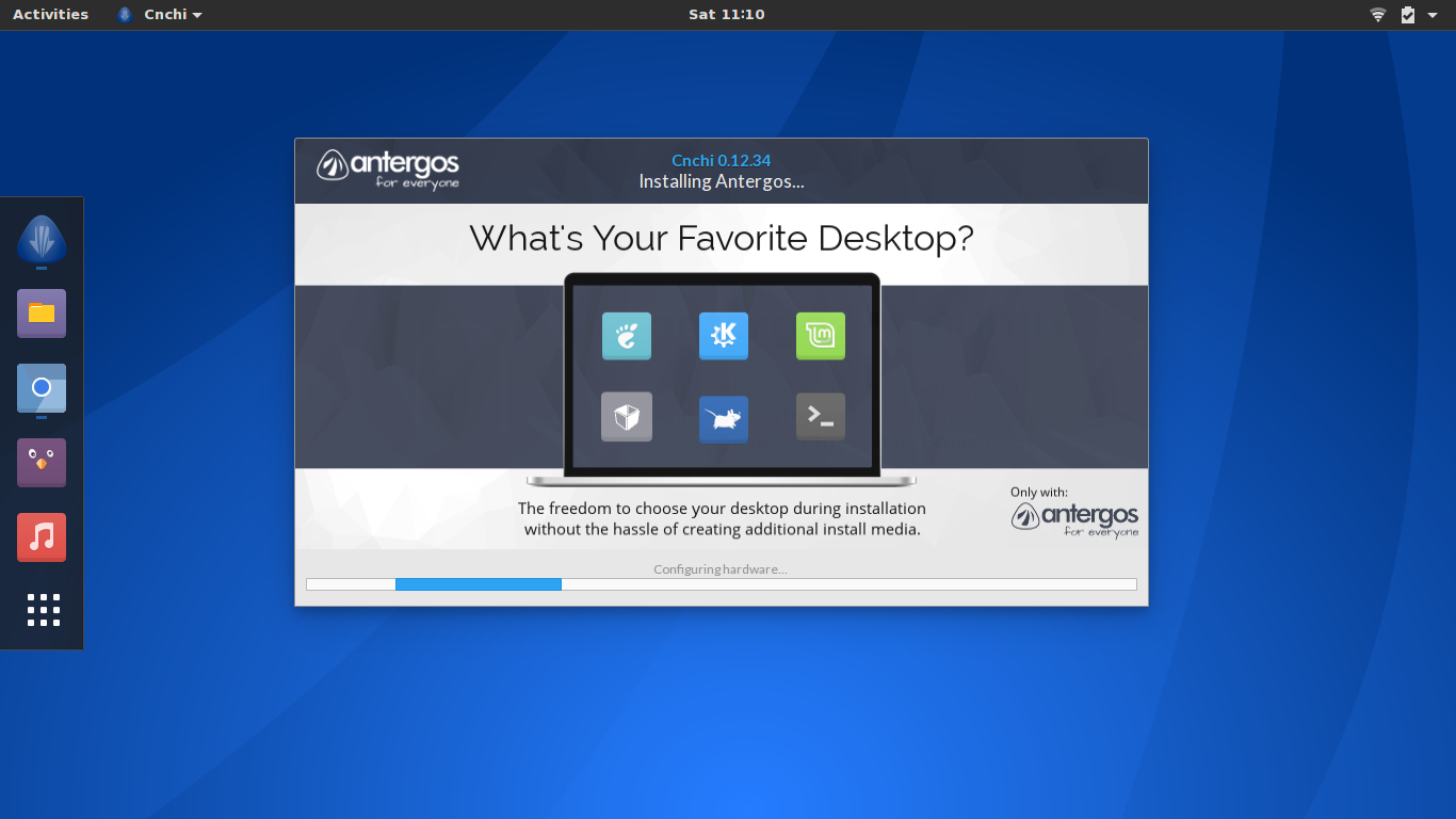 Antergos Linux Resmi Diakhiri oleh Pengembang