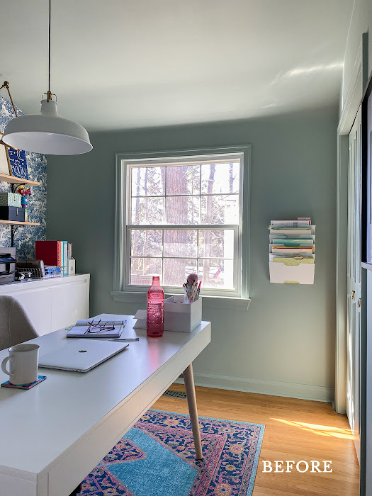 colourful home office