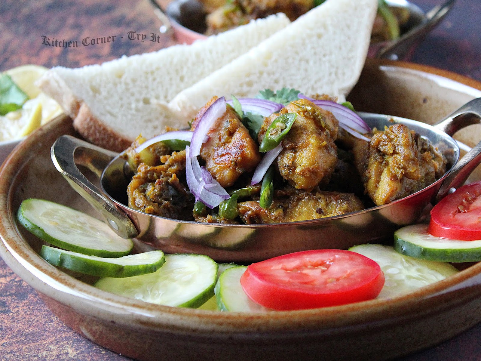 Andhra Style Green Chilli Chicken