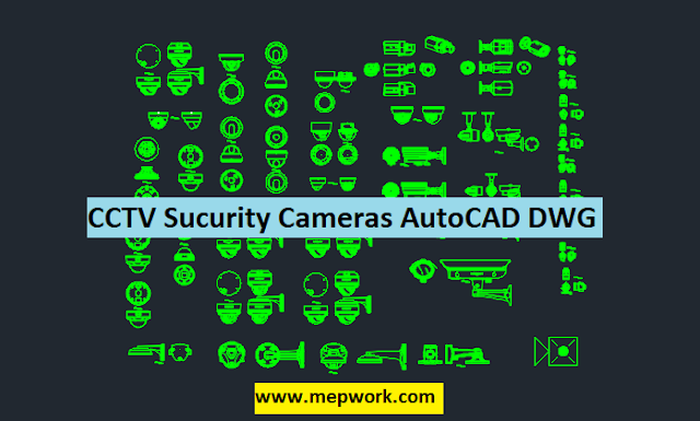 Download CCTV Camera AutoCAD Blocks DWG