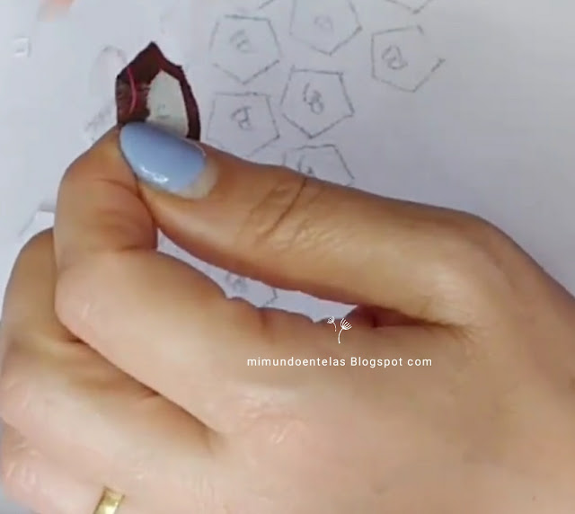 tutorial patchwork japones hacer un  llavero-monedero