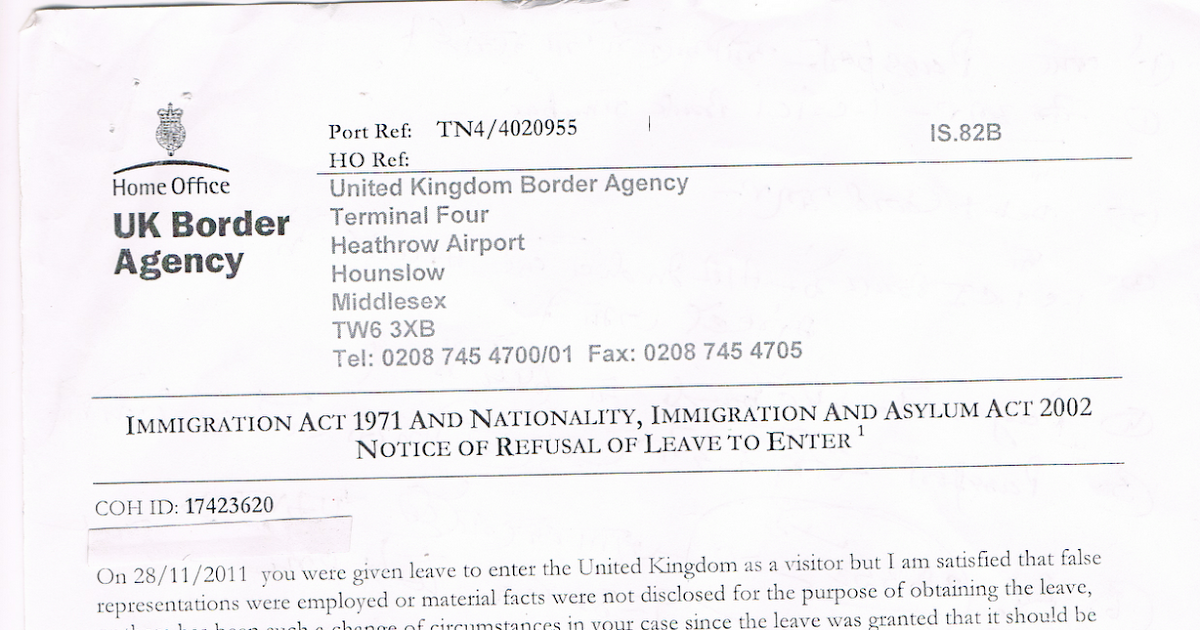 UK VISAS Case Studies