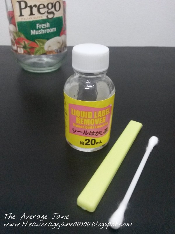 The Average Jane Fab Find Daiso's Liquid Label Remover