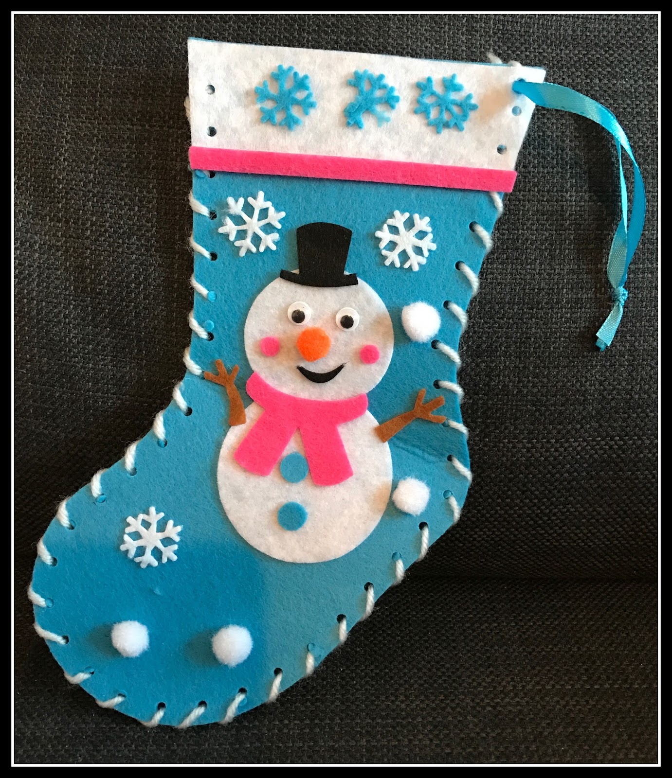 Chaussettes De Noël "lot De 4" - Au Fil De Laura