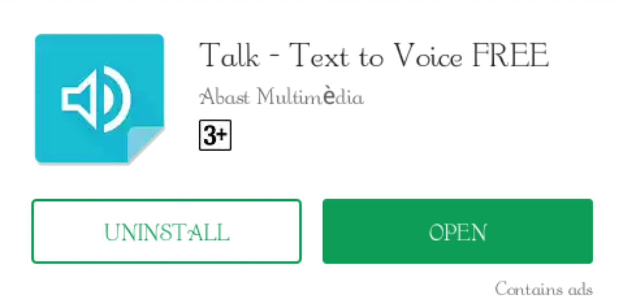 free tts voices android