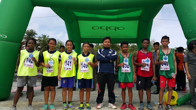 SKM  Borong 7 Posisi Juara Lari Marathon HUT Pemkab Landak