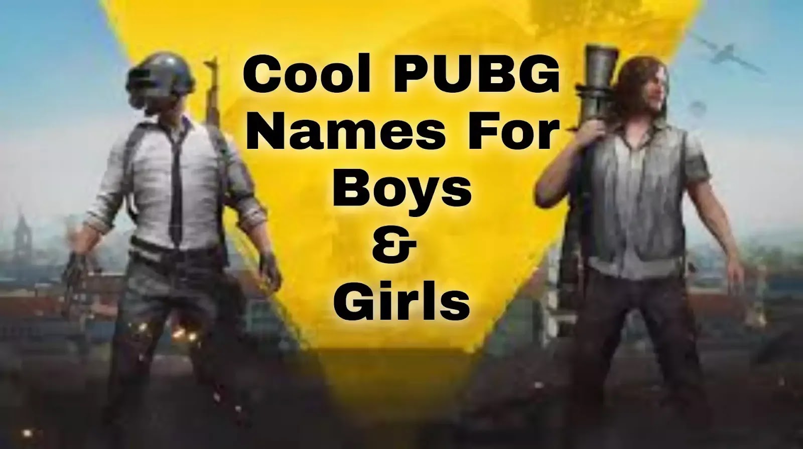 Stylish Pubg Bgmi Names For Boys Girls 2022