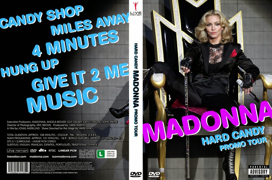 Madonna FanMade Covers Hard Candy Promo Tour