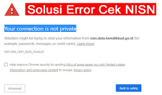 Solusi Error Cek Nisn Siswa Blog Operator Sekolah