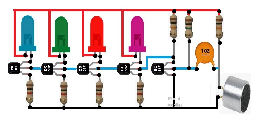 Lighting Circuit Diagram / Make this Fancy LED Tail Ring Light Circuit